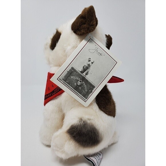 WELLS FARGO GIFT COLLECTIBLE LOT JACK THE DOG PLUSH & STAGECOACH COFFEE MUG - Picture 8 of 14